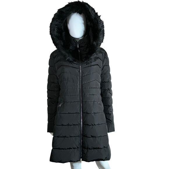 Laundry by Shelli Segal Long Down Jacket XL NWT